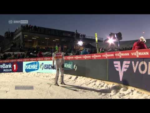 Peter Prevc Vikersund 2016 249m - Fall ORF