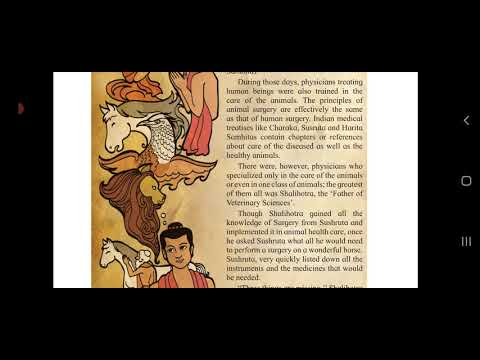 Std -6st Sub - English Balbharati lesson - sushruta...part 1.