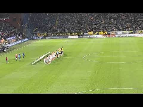 opkomst nac breda vs top oss #nacbreda #nac