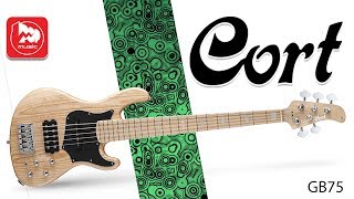 Video thumbnail for 5-ти струнная бас гитара CORT GB75 by PopMusicRu