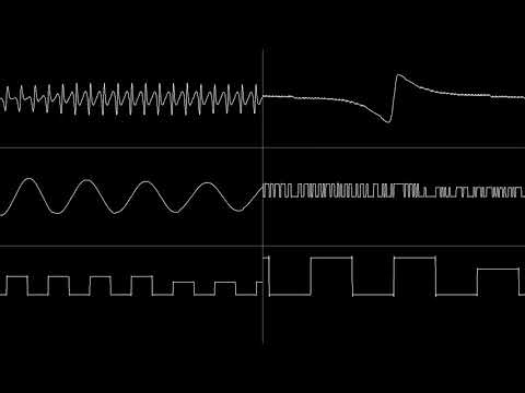 MSX-Music - Xak II "Boroz Forest" by Tadahiro Nitta & Takashi Sakurai - Oscilloscope View
