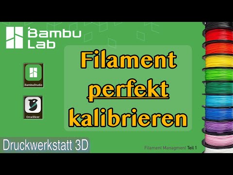 Calibrating the filament in Bambu Studio - Here's how to do it correctly