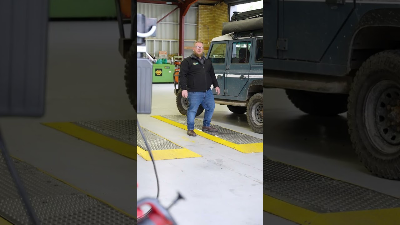 360 overview of the All Four x 4 workshop, GVM, servicing and suspension