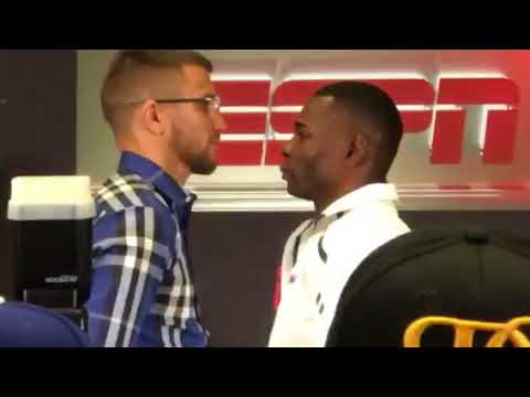 Vasyl Lomachenko vs Guillermo Rigondeaux FIRST FACE OFF EVER!