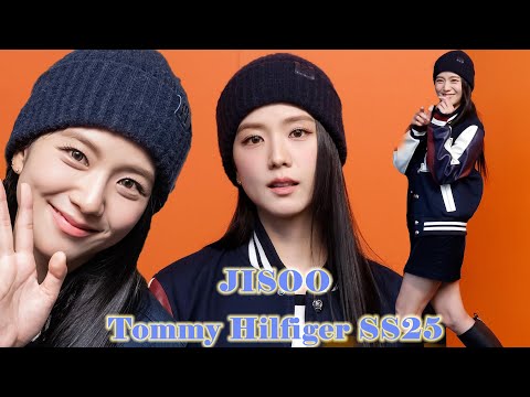 JISOO at the Tommy Hilfiger Spring Summer 2025 show in New York Fashion Week