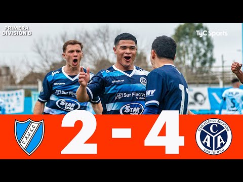 Villa San Carlos 2-4 Acassuso | Primera División B | Fecha 9 (Clausura)