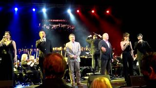 Alain Boublil, Claude-Michel Schönberg, Lea Salonga and Brian Stokes Mitchell, Les Miserables