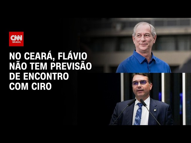Eleições 2026: No Ceará, Flávio não tem previsão de encontro com Ciro | CNN 360º