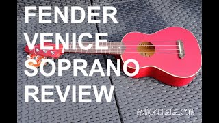 Video thumbnail for Got A Ukulele Reviews - Fender Venice Soprano by GotAUkulele