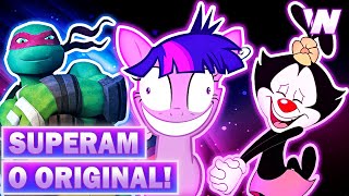 Melhores REBOOTS de DESENHOS! 🤩✨