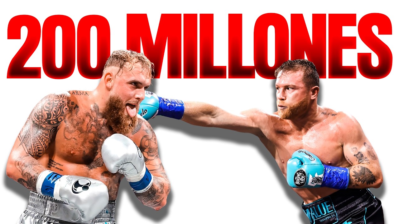 LLOVERÁN CRÍTICAS!!! CANELO VS JAKE PAUL por 200 MILLONES!!!