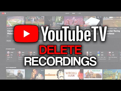 How to Delete Recordings From Library on YouTube TV (2025) - Full Guide