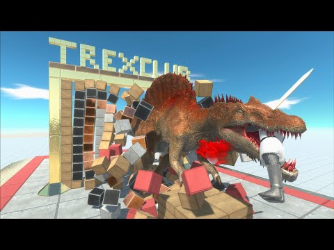 The Monster behind the wall vs Teutonic Knight - Animal Revolt Battle Simulator