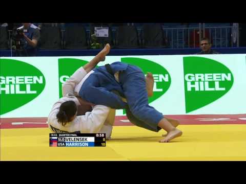 wc sen 2014  USA vs  SLO Yoku Shio Gatame