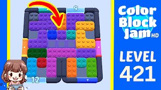 Solution du Niveau 421 de Color Block Jam