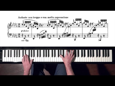 Brahms Intermezzo Op.117 No 2, P. Barton FEURICH piano