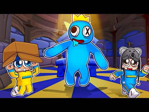 AZUL BABÃO ESTÁ DE VOLTA NO RAINBOW FRIENDS 2 DO ROBLOX (parte 1) - Brancoala Games
