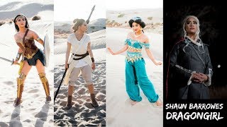Shaun Barrowes - DragonGirl ft Daenerys, Rey, Wonder Woman and Jasmine (Dance Video)