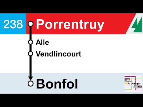 CJ Ansagen | 238 Porrentruy - Bonfol | BoJa Ansagen
