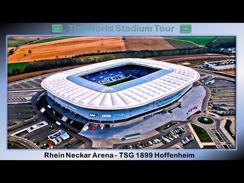 Rhein Neckar Arena  (PreZero Arena) - TSG 1899 Hoffenheim - The World Stadium Tour