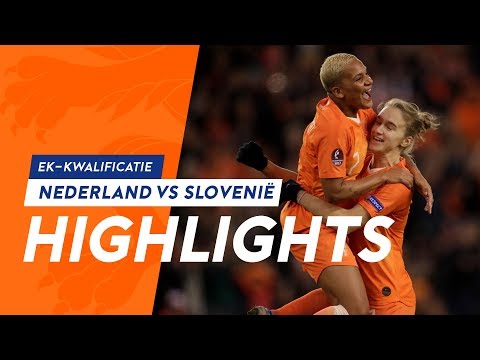 Highlights OranjeLeeuwinnen - Slovenië (12/11/2019) EK-kwalificatie