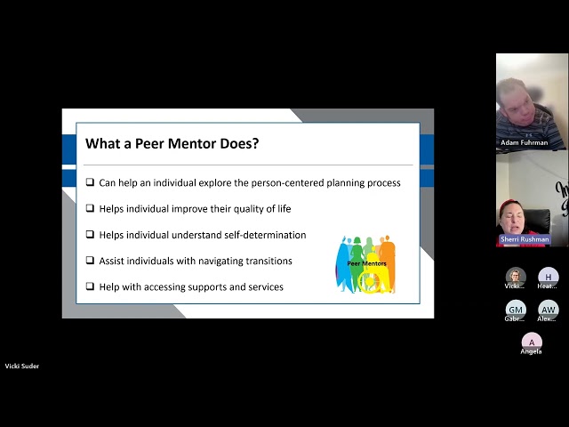 Becoming a Peer Mentor