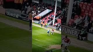 Courtney Clarke Magic Feet for Walsall against Gillingham