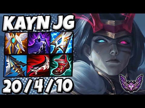 Kayn vs Graves [ Jungle ] Lol Korea Master Patch 13.13 ✅