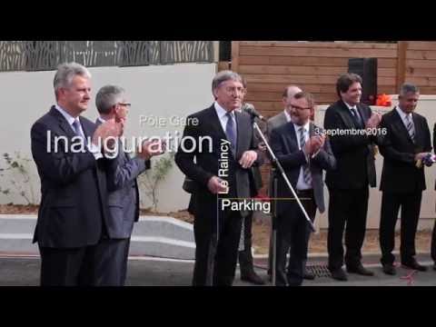 Pôle réaménagé de la gare du Raincy – Villemomble – Montfermeil