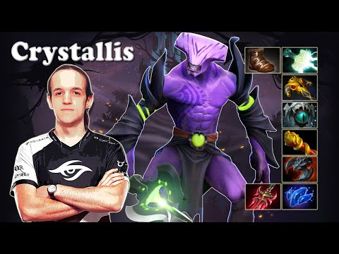 Crystallis - Faceless Void Safelane vs Puppey Crystal Maiden | Dota 2 7.31d Gameplay