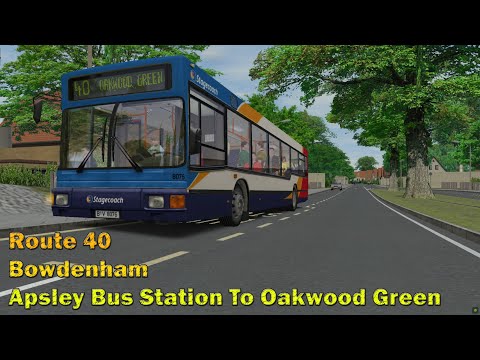 Omsi 2 Bowdenham - 40 Apsley Bus Station To Oakwood Green (MAN NL202)