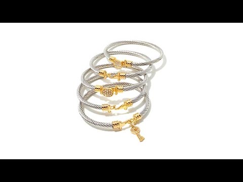 Emma Skye "Stacked to the Skye" Set of 5 Bangles