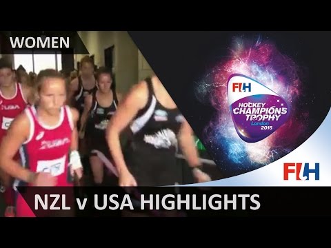 New Zealand v USA Match Highlights #HCT2016