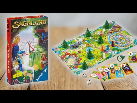 SAGALAND (Mitbringspiel) - Spielregeln TV (Spielanleitung Deutsch) - Ravensburger