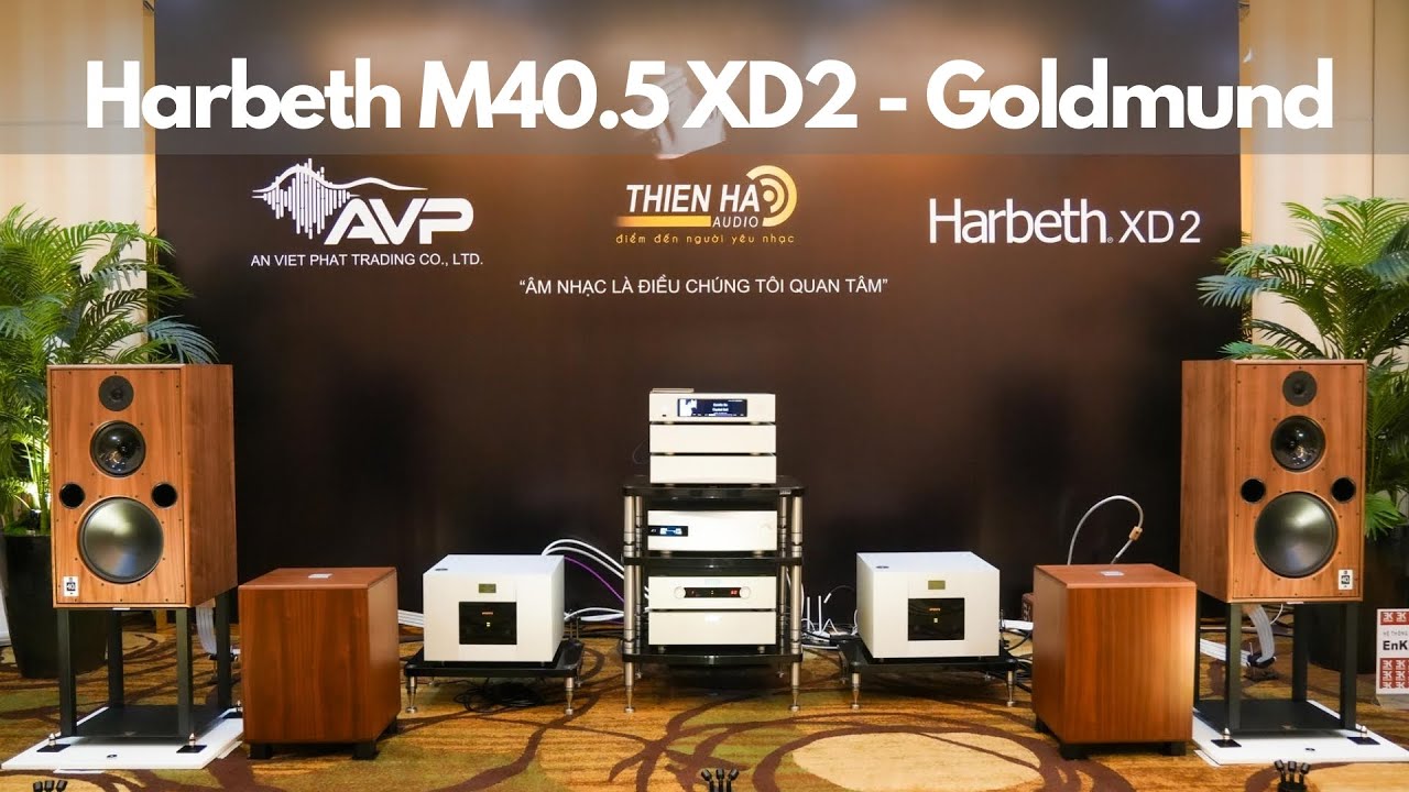 AVShow 2025 | Harbeth M40.5 XD2 và hành trình tái khám phá trường phái loa BBC