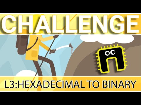 Nibblz - Hexadecimal to Binary Conversion (CHALLENGE L3)