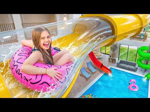 Building CRAZY Water Attractions at Home! | Jordan Matter