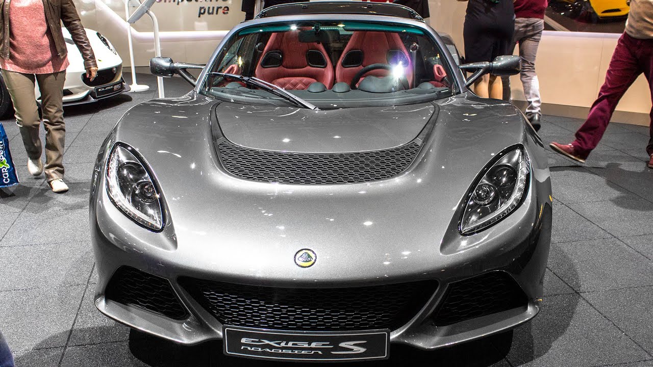 LOTUS EXIGE S ROADSTER - GENEVA MOTOR SHOW 2015 HQ