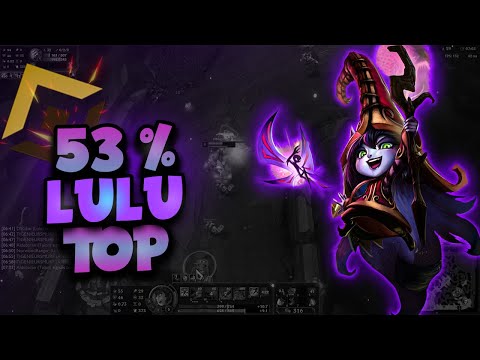 Is Lulu Top Best Champion in This Meta? Highest Win Rate in The Game - League of Legends