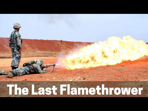 The last flamethrower: Why Chinese Army still have it in service? Type 74 flamethrower analysis