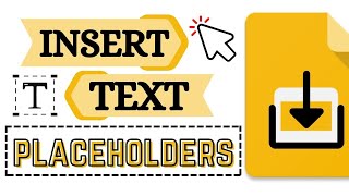 How to Insert Text Placeholders in Google Slides (Create your Layout)