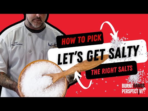 Chef's Tip - How to pick the right salts for cooking with Chef Tony + How to infuse your own salt