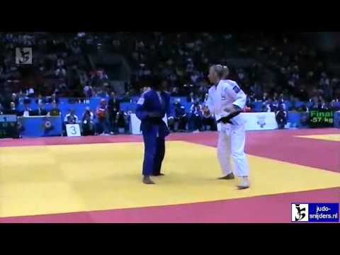 Automne Pavia (FRA) - Sarah Loko (FRA) [-57kg] bronze