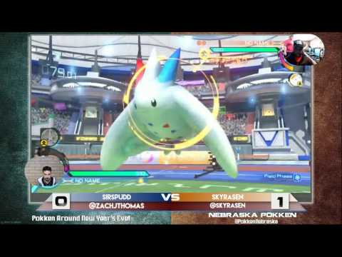 SirSpudd vs SkyRasen - Pokken Around New Year's Eve!