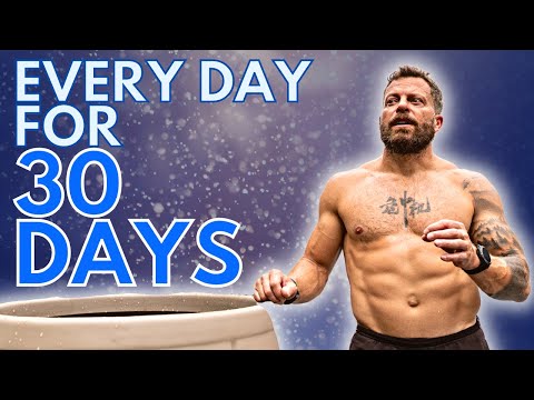 I Did 30 DAYS of Cold Plunges in A Row - Here's what I learned.