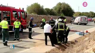 Tràgic accident mortal a la carretera que uneix Alcúdia a Artà