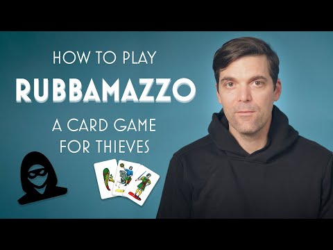 RUBAMAZZO - Steal Your Way to Victory with this Classic Italian Scopa-style Card Game!