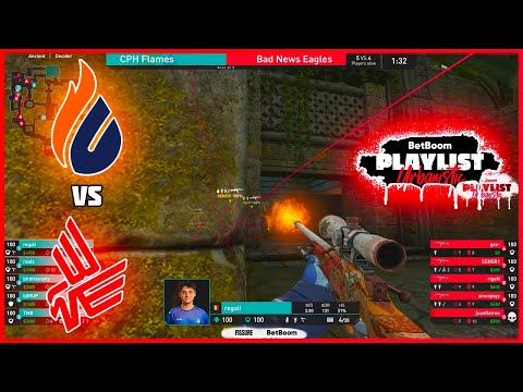 regali - GOD | CPH Flames vs Bad News Eagles | BetBoom Playlist Urbanistic 2023 - HiGHLiGHTS | CSGO