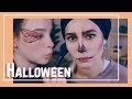 HALLOWEEN MAKEUP CHALLENGE W Kim Miso Sissel AB