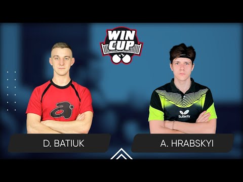 19:15 Dmytro Batiuk - Andrii Hrabskyi 20.10.2024 WINCUP Master. TABLE 2